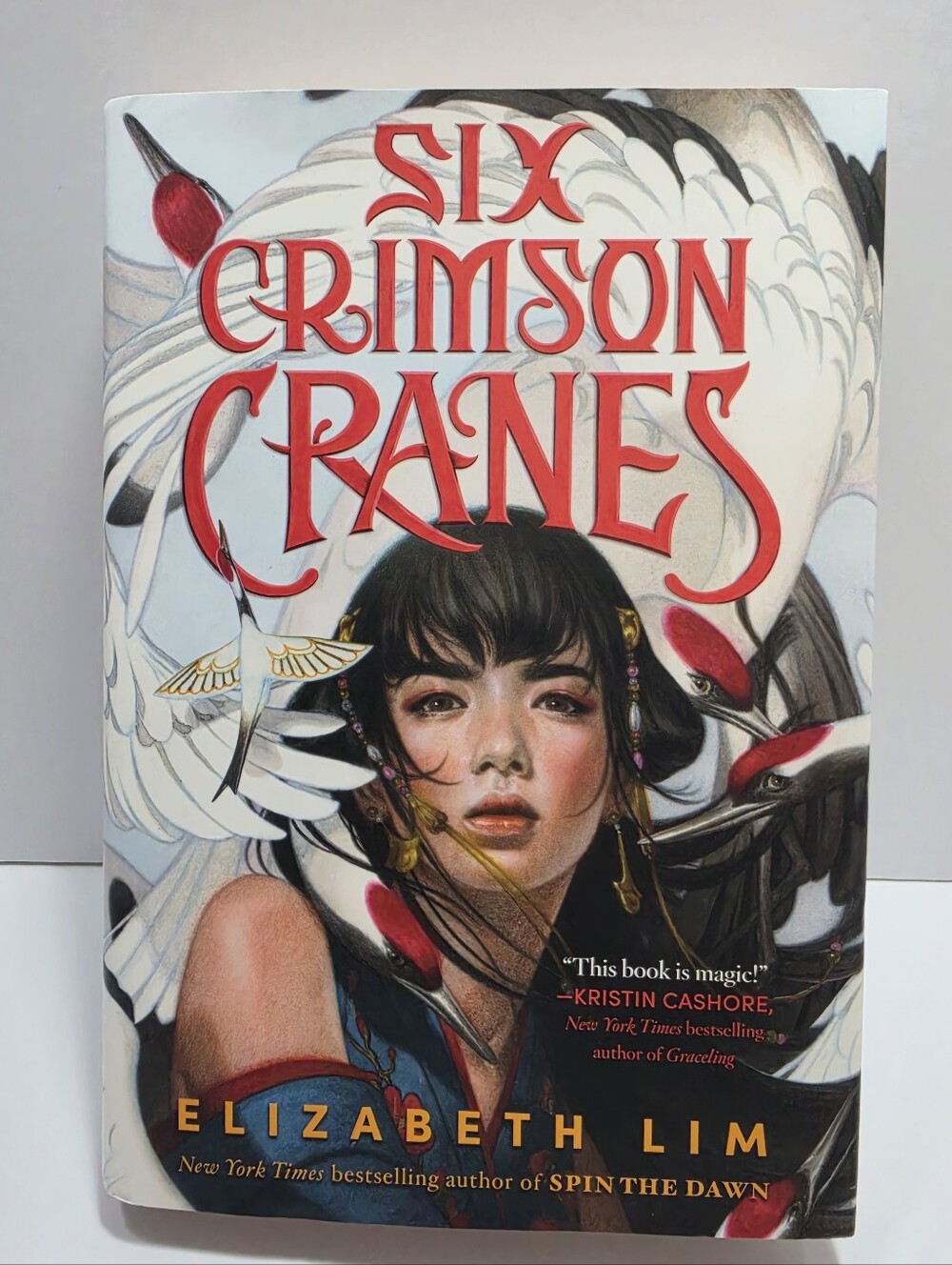 Six Crimson Cranes - By Elizabeth Lim Hardcover Book